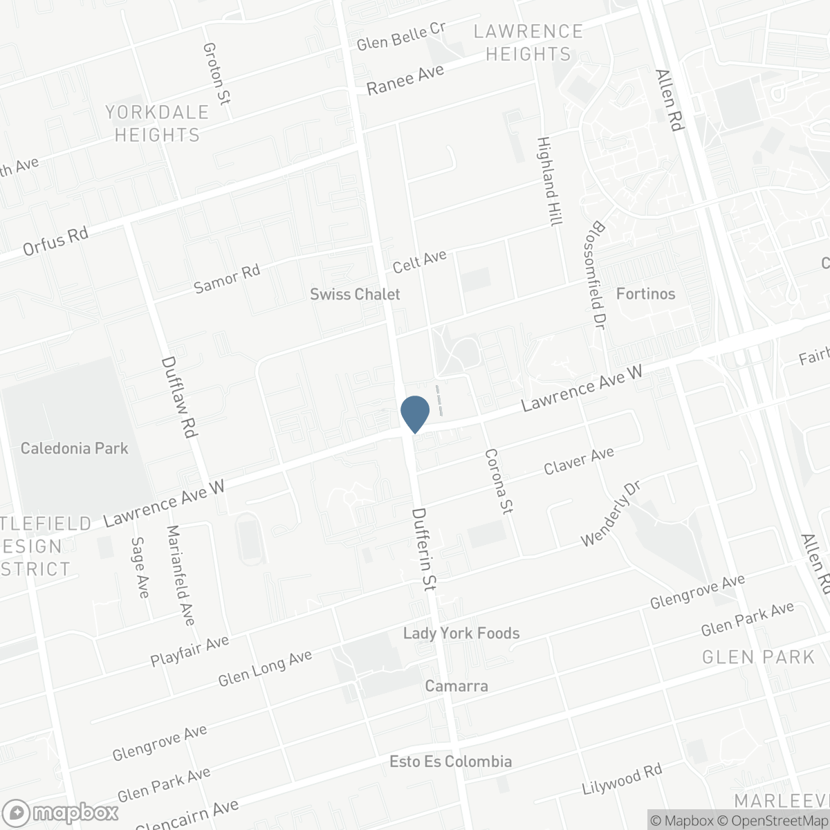 2204 - 830 LAWRENCE AVENUE W, Toronto, Ontario M6A 0B6
